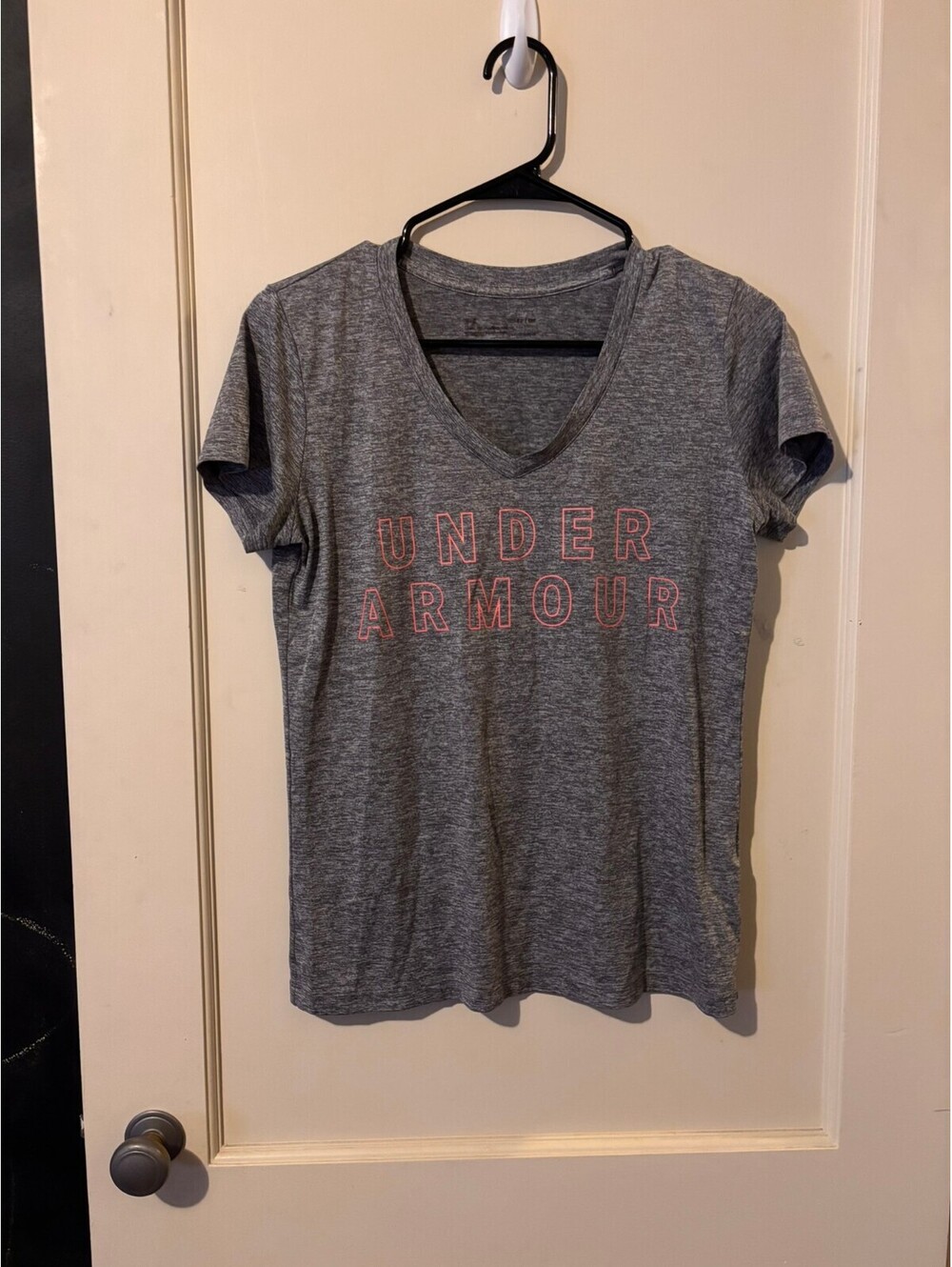Under Armour Women's Gray V-Neck T-Shirt